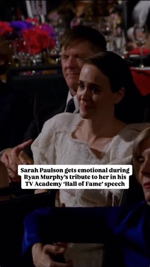 BEST OF SARAH PAULSON on Instagram: "@ryanmurphyproductions gave @mssarahcatharinepaulson her flowers last night during his speech at the @televisionacad’s 27th Annual Hall of Fame Ceremony. What a beautiful and heartfelt tribute to her. What she deserves! 凉 Edit: Sorry for the typo on THE Bette Davis "