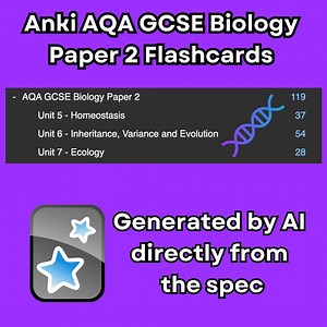 AQA GCSE Biology Paper 2 Key Definitions Anki Flashcards (ai-generated Directly From Official Specification) - Etsy UK