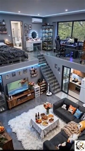 Most Satisfying Luxury Room Built In Seconds 🔥 #shorts #viralshorts