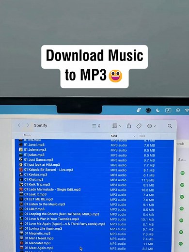 Download Music to MP3 🎵 Looking for an easy way to create local MP3 files for offline playback? This quick tutorial shows how to convert music to MP3 using TuneFab in just a few steps. #musicdownload #MP3 ##MusicTips #techhacks #tunefab