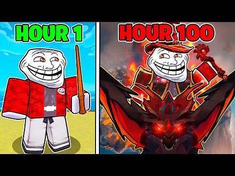 I SPENT 100 HOURS In Roblox Wizard Alchemy..