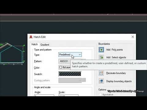 How to Add Custom Hatch in Autocad in 1 minute