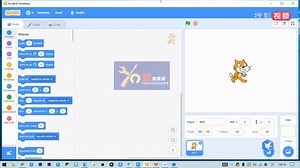 scratch教学如何将英文改中文适合零基础
