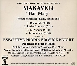 Makaveli - Hail Mary