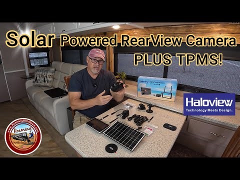 Why This Solar Powered RV Camera Plus TPMS System is a Game-Changer! Haloview BT7 Wireless Camera