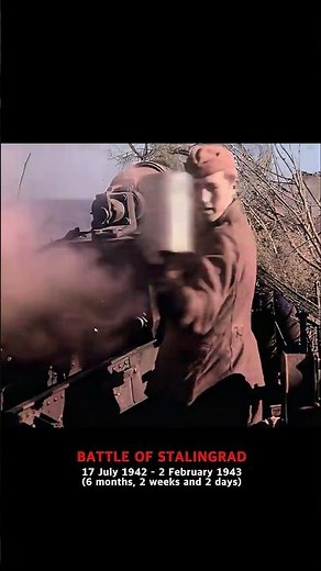 BATTLE OF STALINGRAD, a major battle on the Eastern Front of World War II #ww2 #panzer #history
