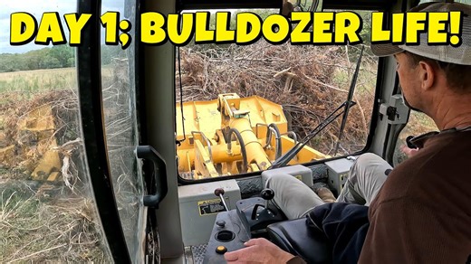 Learning to run a bulldozer: Training day