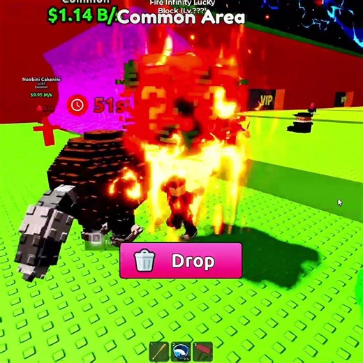 I stole and opened the Lucky Block and there was a secret inside #roblox