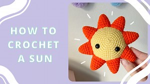 Sun Crochet Pattern - Toristory Creations