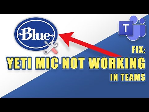 [FIX]: YETI Microphone Not Working in Teams! (work-around solution)