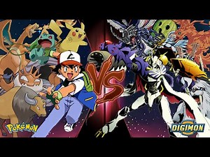 Pokemon Crossover Battle: Ash Vs Omni (Pokemon Vs Digimon)