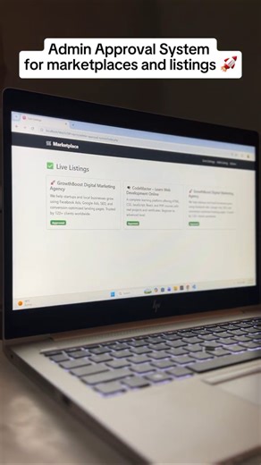 Nothing Goes Live Without Approval ✅ | Admin Approval System for Marketplaces 🚀 #AdminApprovalSystem