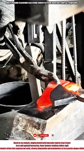 Best Power Hammer Machine Innovation for Hot Metal Forging