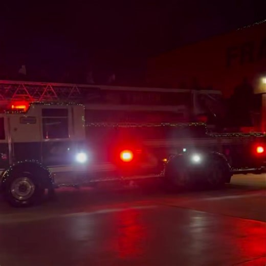 10K views · 205 reactions | 42 Truck is all lit up and in route for the Chambersburg Christmas Parade! See you there! | Franklin Fire Company | Facebook