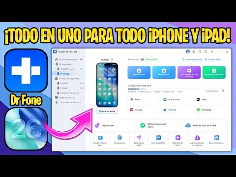 ALL IN ONE TO UNLOCK AND MANAGE ANY iPHONE AND iPAD 🎁 DR FONE COMPATIBLE UP TO iOS 26