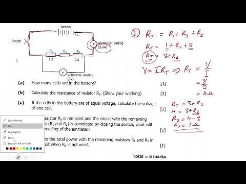 Electricity Question for grade 12, GCE and integrated science, its interesting.