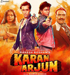 Karan Arjun Movie Review: Karan and Arjun reincarnate in the different parts of the country. But the faith of their previous mother brings them together in order to avenge their death.