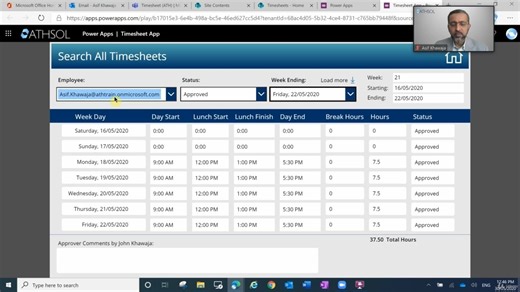 用PowerApps和SharePoint构建工时表Build Timesheet Solution with PowerApps and SharePoint