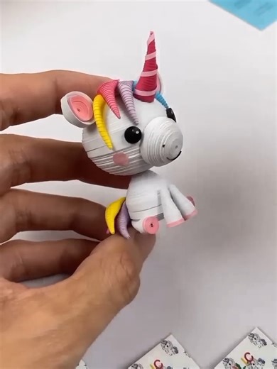 Magical Unicorn Crafts: Quilling and Paper Art