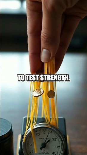 Spaghetti Bridges: Building Strong Tiny Tunnels of Pasta