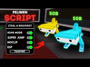 New Steal a Brainrot Script GUI | SUPER JUMP TELEPORT, NOCLIP, ANTI-KICK