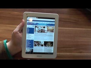 Archos 80 Titanium Unboxing und Kurztest