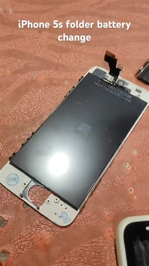 iPhone 5s folder battery change #mobilerepair #brokenfix #mobilephone #mobilerepairing #iphone5s#5s