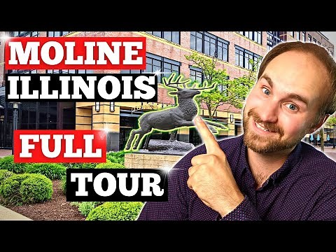 Moline Illinois - FULL MAP TOUR