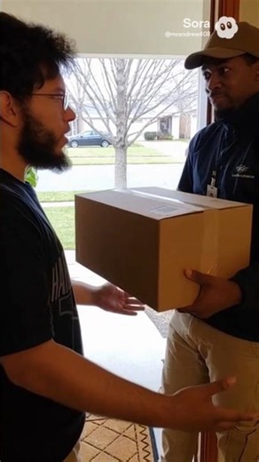 The package delivery prank!