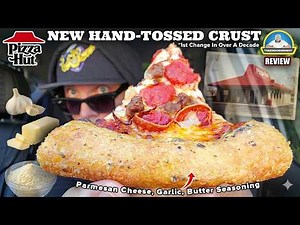 Pizza Hut® Launches NEW Hand-Tossed Crust! 🍕🧄🧀🧈 | 1st Change In Over A Decade! | theendorsement