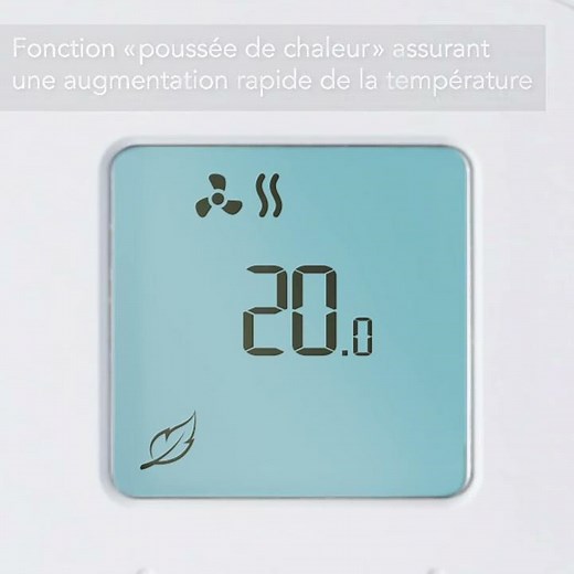 Le thermostat électronique conçu spécialement pour les aéroconvecteurs