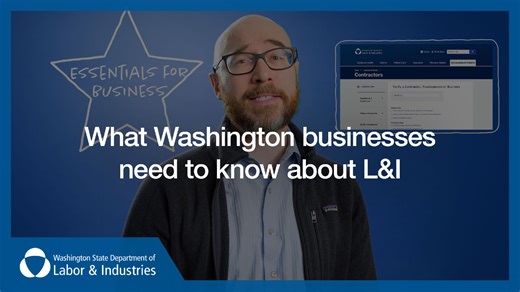 For most #smallbusiness owners, regulatory language can seem a bit dense. That's why we created the Essentials for Business series, featuring six brief videos to help make sense of rules and requirements that apply to your business. https://Lni.wa.gov/smallbusiness #smallbiz #businessessentials | Washington State Department of Labor & Industries | Facebook