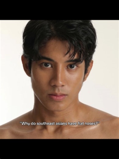 high levels of humidity may have influenced the evolution of broader, flatter noses in some Southeast Asian populations. A wider nasal structure can potentially help with warming and humidifying air efficiently, although nose shape is influenced by many factors, including genetics, ancestry, climate, and population history. It's also important to note that Southeast Asians are highly diverse, so not everyone has the same nasal features. #flatnose #southeastasian #adaptation #asiantiktok
