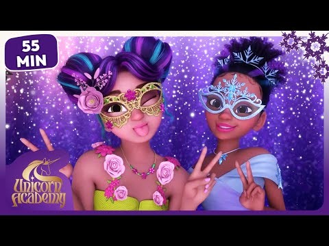 Happy Holidays from Unicorn Academy! 🎁 (COMPILATION!) | Cartoons for Kids