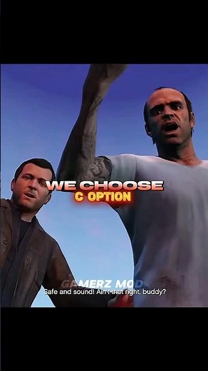 Choosing C Option in GTA 5 Was INSANE 💀🔥