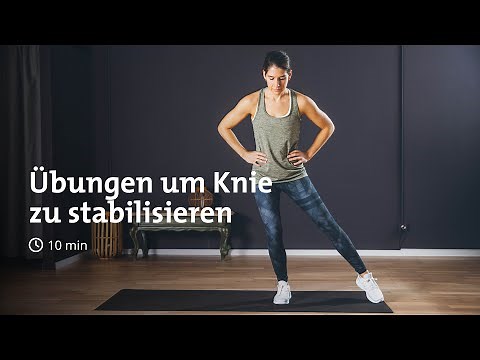 Knie stabilisieren: 10 Stabilisationsübungen für das Knie | Sanitas Training