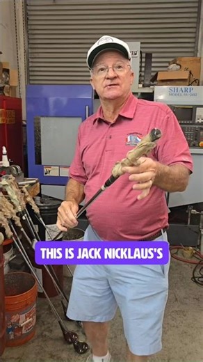 The Secret "Bondo" Grips of Jack Nicklaus & Greg Norman (Inside Clay Long’s Studio) #golf #masters