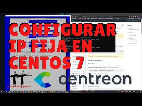 CONFIGURAR IP FIJA EN CENTOS 7