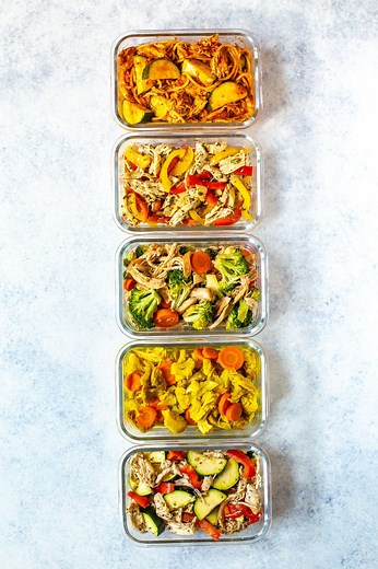 Healthy Crockpot Chicken Recipes {5 Ways} - The Girl on Bloor