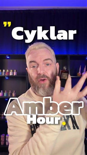 Warm amber perfume oil that sits close to the skin. CYKLAR Amber Hour review. Resin, palo santo, suede and clove. Intimate unisex fragrance oil for layering. Soft projection. Deep warmth. #amberfragrance #perfumeoil #nichefragrance #mensfragrance #unisexscent @CYKLAR