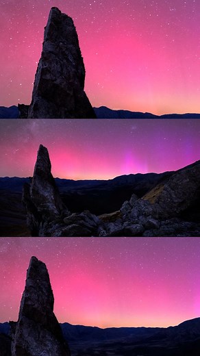 Have you seen the Aurora Australis? The Southern lights are breathtaking ✨ A compilation of timelapse clips facing south from around New Zealand's beautiful South Island. Mostly shot with the Canon R5 and 14mm Sigma Art . . . . . . #nzmustdo #newzealandvacations #nz #newzealand #purenewzealand #milkyway #yourshotphotographer #bestnz #aurora #night #auroranz #bestnatureshot #nightscaper #nightphotography #earthoutdoors #earth_shotz #destinationnz #newzealandguide #wildernesstones #southernlights 