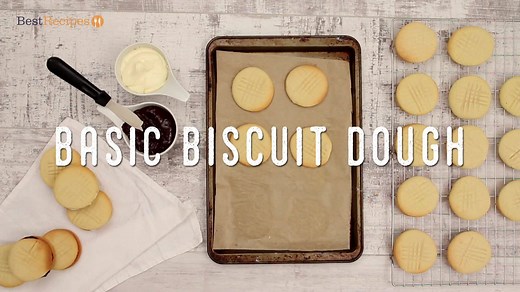 You can bake all sorts of delicious back to school bikkies thanks to this Basic Biscuit Dough. 😋 Get the recipe: http://trib.al/fYQB1qy | Best Recipes