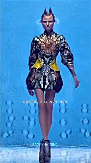 The show that broke the internet! #fashion #runway #catwalk #highheels #fashionshow #viral #trending