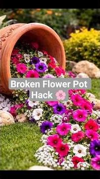Don’t Throw Away Broken Flower Pots… Do This Instead 🌸