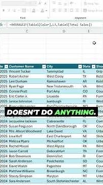 Excel Tip: Avoid This Mistake When Using Formulas With Tables