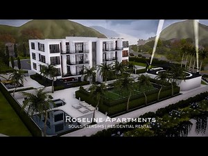 Roseline Apartments – The Ultimate Luxury Build | Sims 4