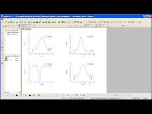 Graphing: Origin: Merging and Arranging Graphs Part 2
