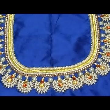 latest Blouse designs maggam work Design New latest Blouse designs