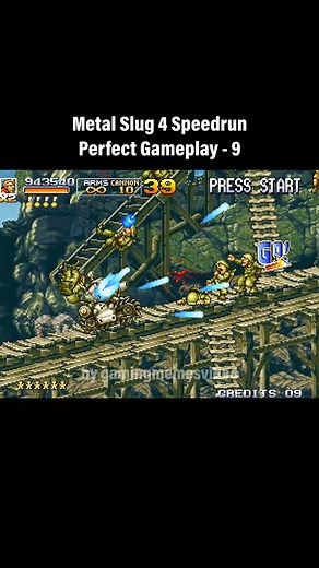 21K views · 300 reactions | Arcade magic alive in Metal Slug 4 Speedrun Part 9 | Gaming Memes | Facebook