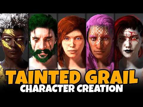 Tainted Grail: The Fall of Avalon 1.0 – Character Creation (Male & Female, Classes & Customization)
